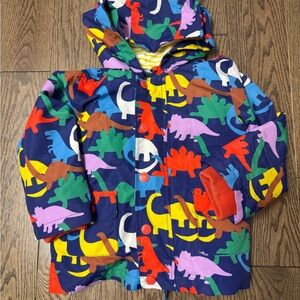 Mini Boden dinosaur color block Jacket size 18/24m